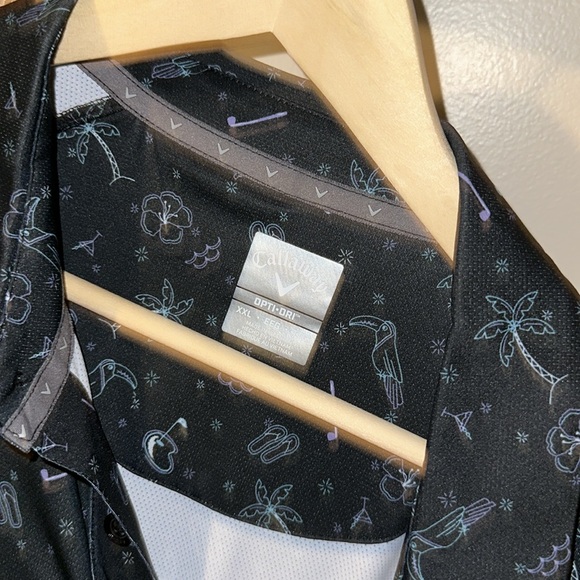 callaway Opti Dri Golf Polo - Picture 3 of 3